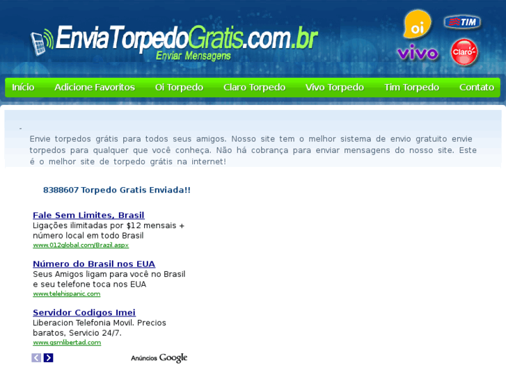 www.enviatorpedogratis.com.br