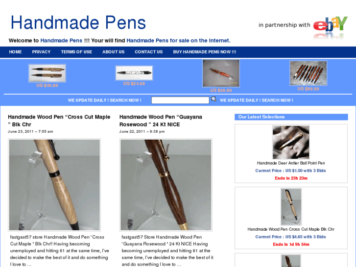 www.handmadepens.org