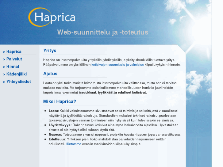 www.haprica.fi