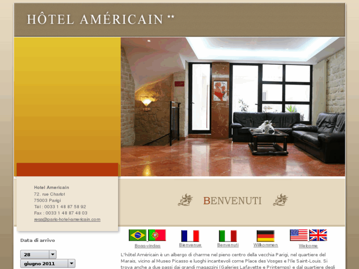 www.hotelparigiamericain.com