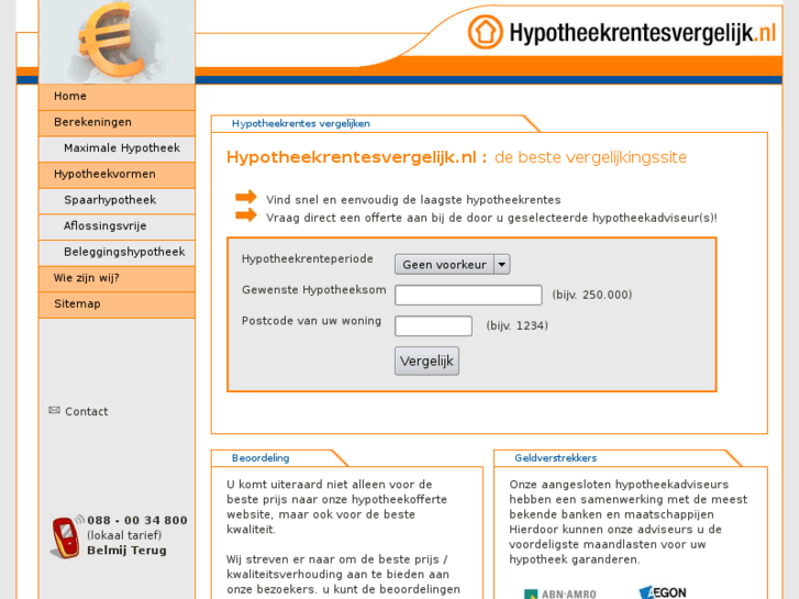 www.hypotheekrentesvergelijk.nl