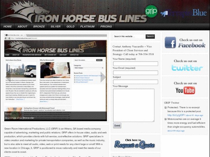 www.ironhorsebuslines.com