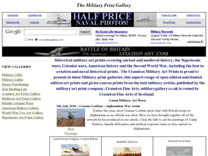 www.militarygallery.co.uk