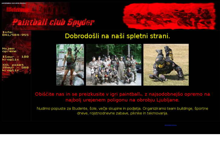 www.paintball-ljubljana.com