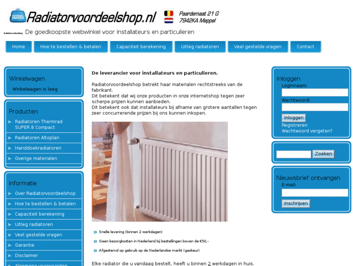 www.radiatorvoordeelshop.nl