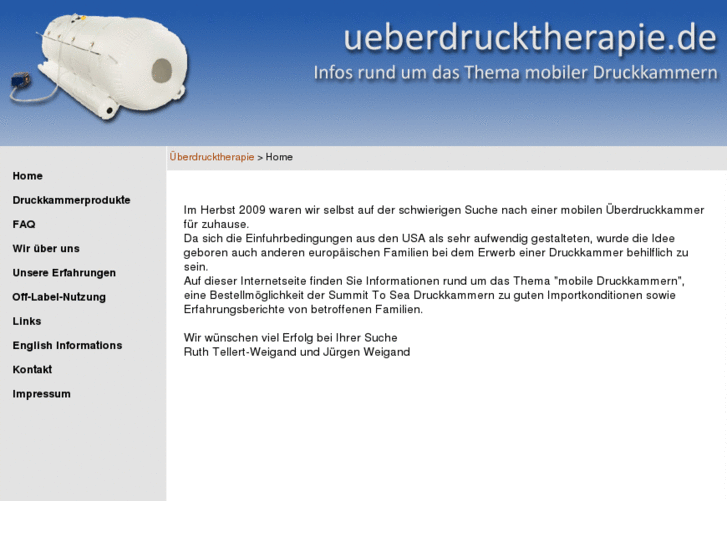 www.ueberdrucktherapie.de