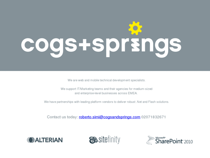 www.cogsandsprings.com