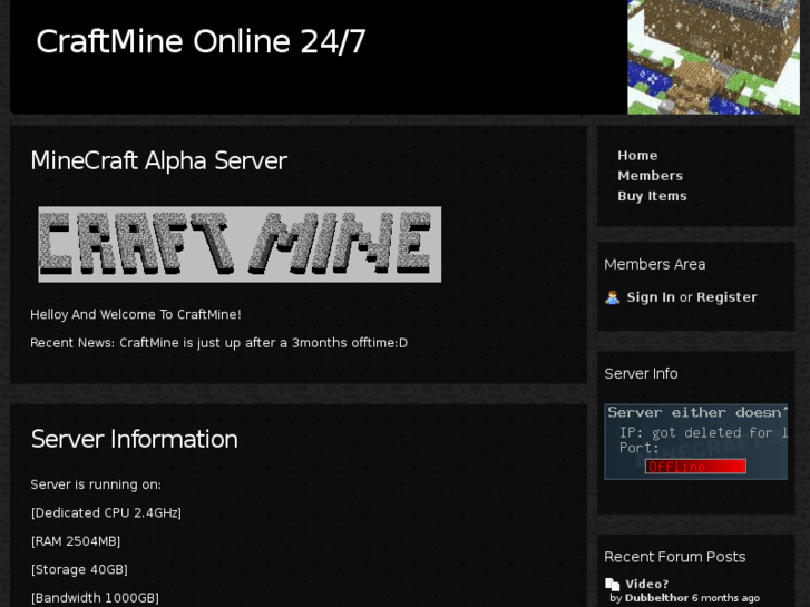 www.craftmine.org