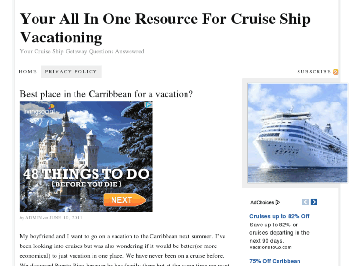 www.cruiseshipvacationing.com