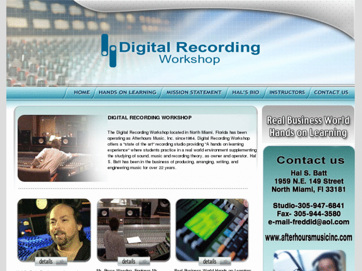 www.digitalrecordingworkshop.com