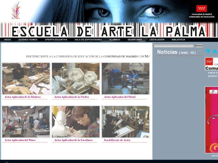 www.escueladeartelapalma.org