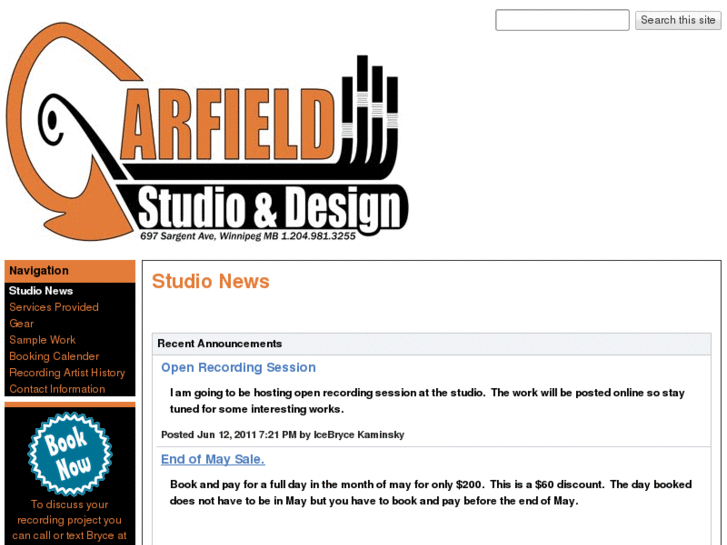 www.garfieldstudios.com