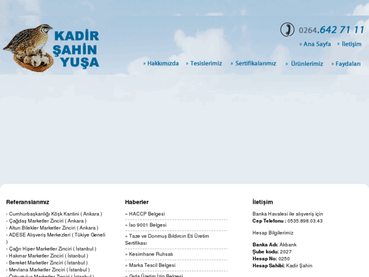 www.kadirsahinyusa.com