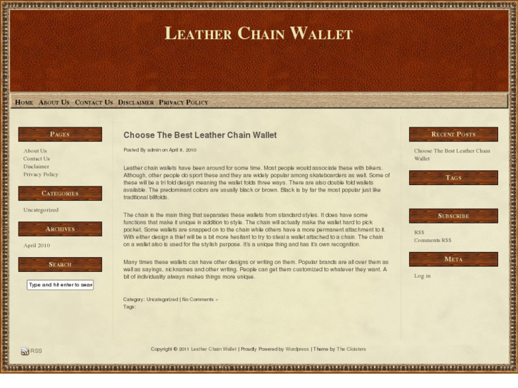 www.leatherchainwallet.org