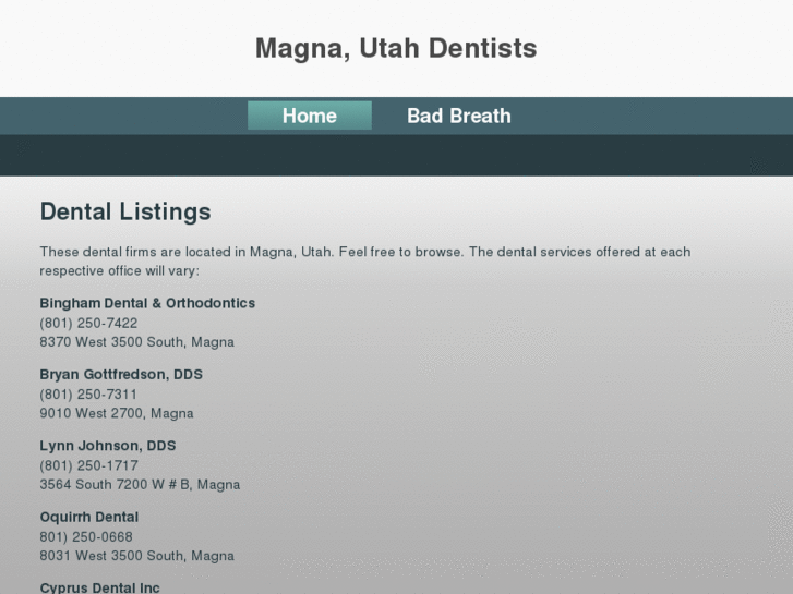 www.magnautahdentist.com