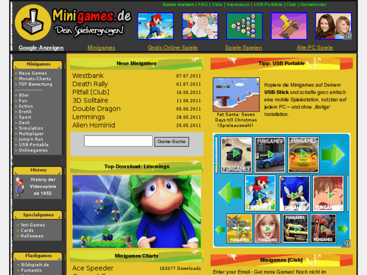 www.minigames.de