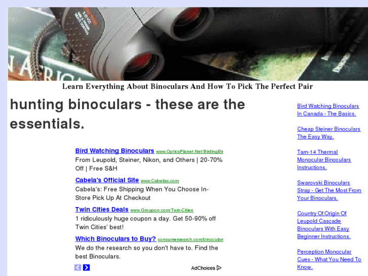 www.mystearnbinoculars.com