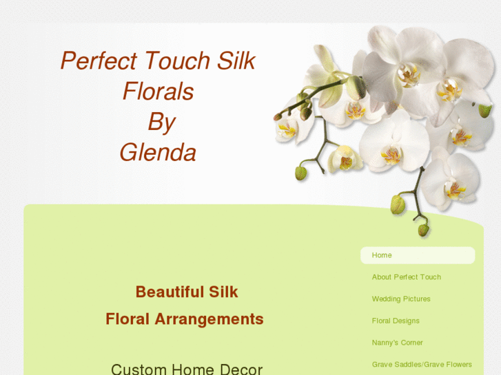 www.perfecttouchfloralsbyglenda.com