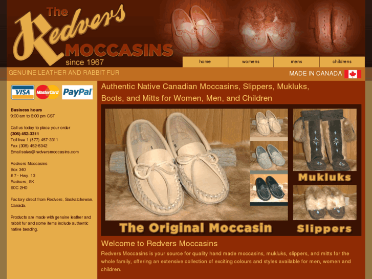 www.redversmoccasins.com