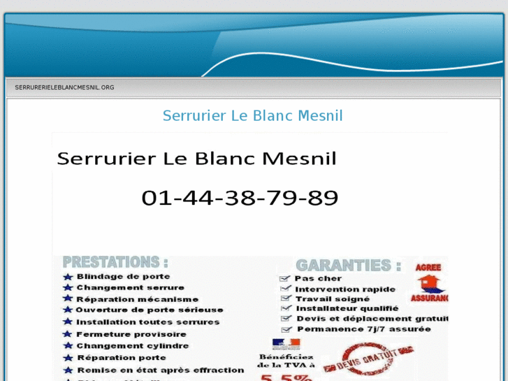 www.serrurerieleblancmesnil.org