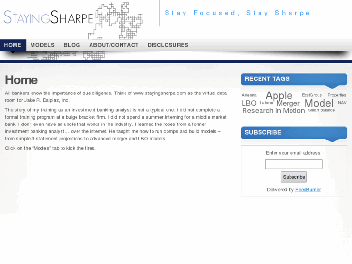 www.stayingsharpe.com