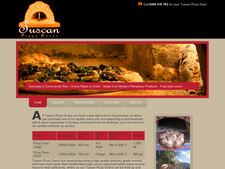 www.tuscanpizzaovens.com