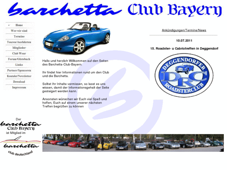 www.barchetta-club-bayern.info