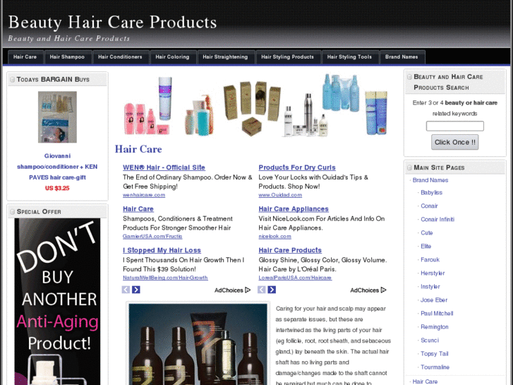 www.beautyhaircareproducts.com