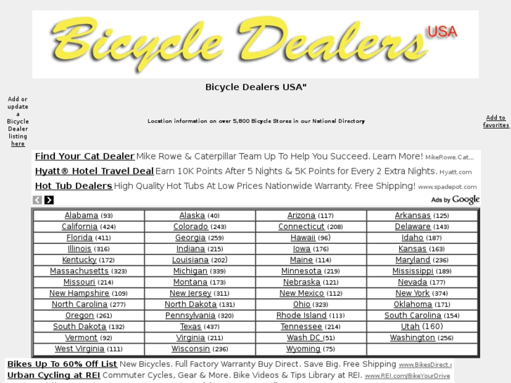 www.bicycledealersusa.com