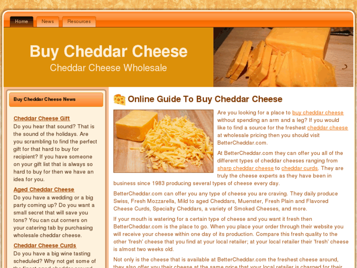 www.buycheddarcheese.com