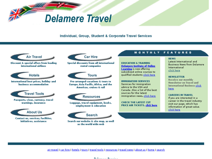 www.delamere-travel.com