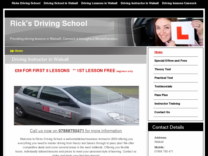 www.drivinglessonsincannock.com