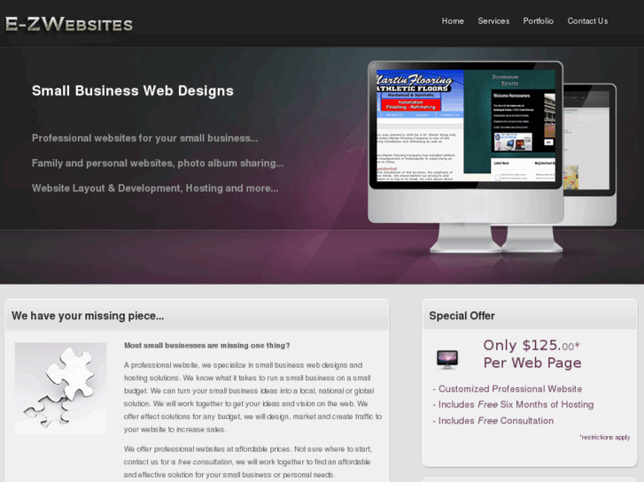 www.e-zwebsites.net