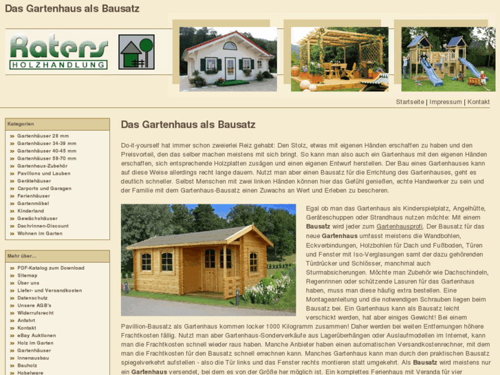 www.gartenhaus-bausatz.com