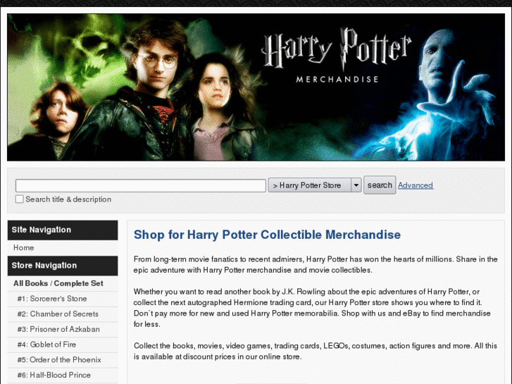 www.harrypottermerchandise.net