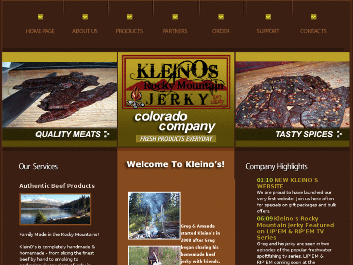 www.kleinosjerky.com