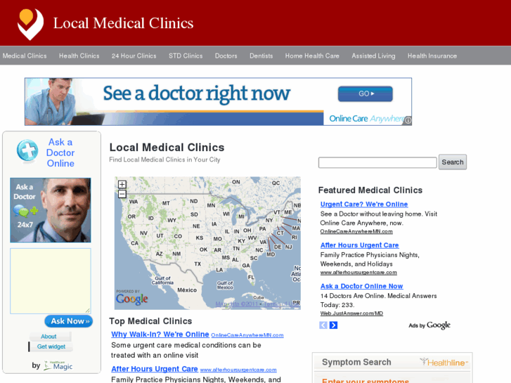 www.localmedicalclinics.com