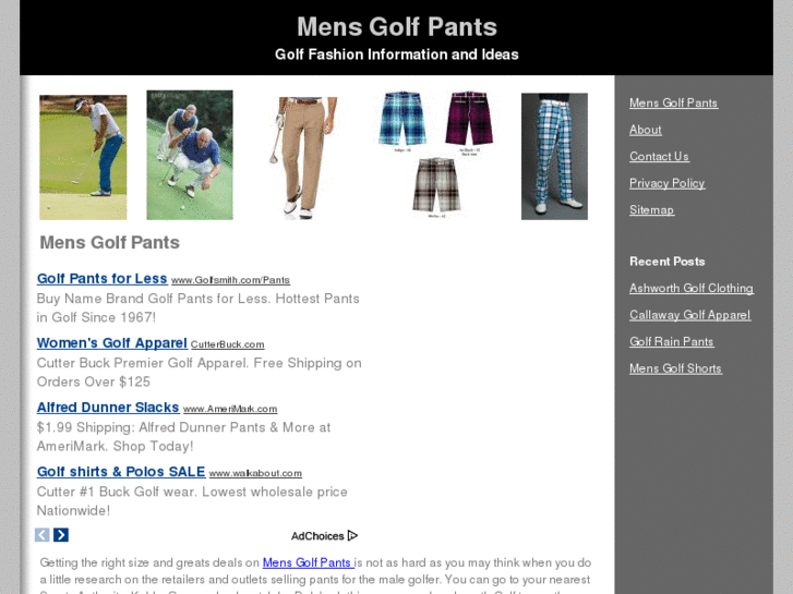 www.mensgolfpants.com