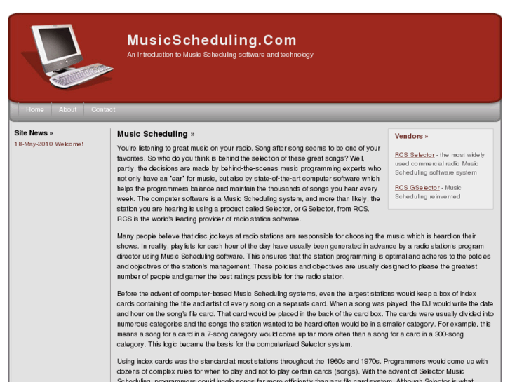 www.musicscheduling.com