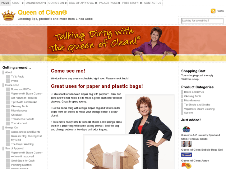 www.queenofclean.net