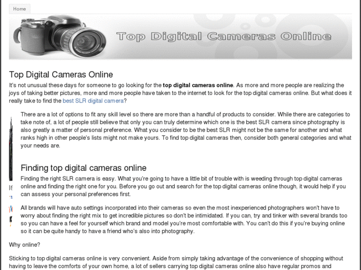 www.topdigitalcamerasonline.com