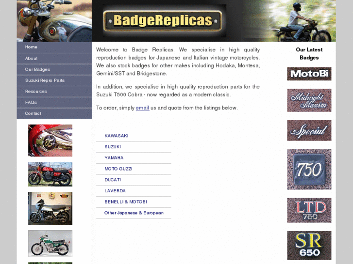 www.badgereplicas.com