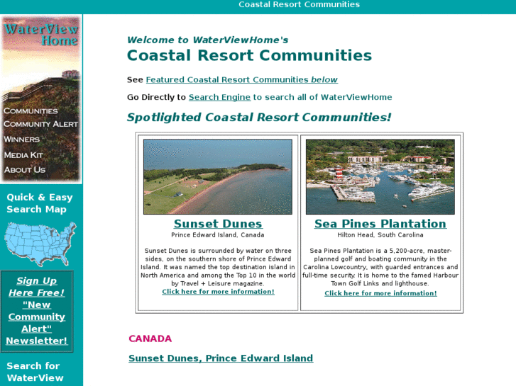 www.coastalresortcommunities.net