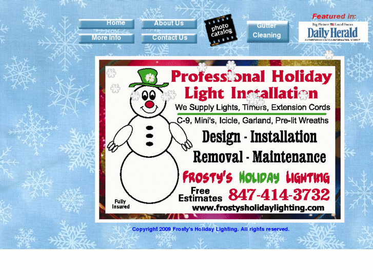 www.frostysholidaylighting.com