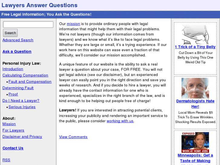 www.lawyersanswerquestions.com