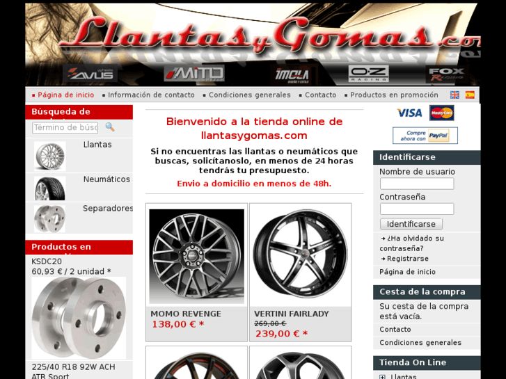 www.llantasygomas.com