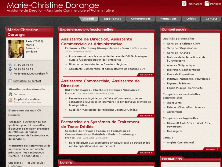 www.marie-christine-dorange.com