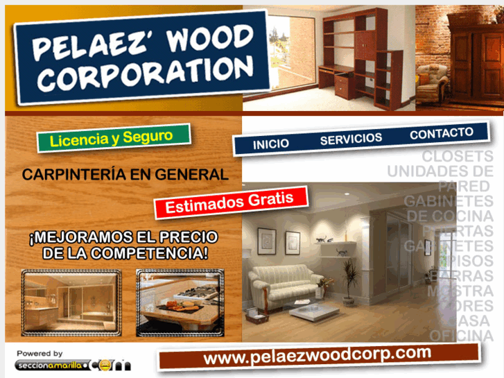 www.pelaezwoodcorp.com