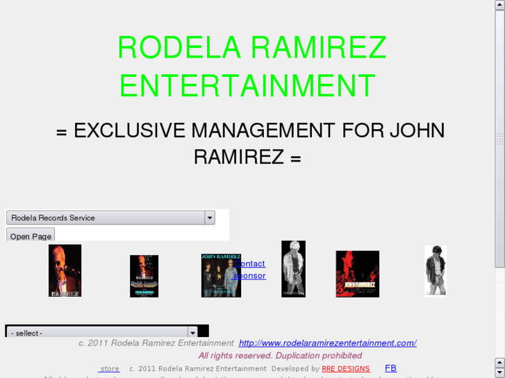 www.rodelaramirezentertainment.com