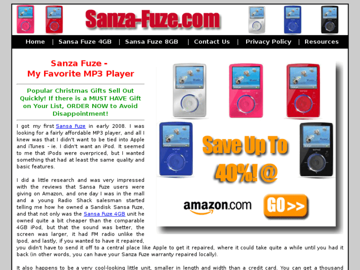 www.sansa-fuze.com